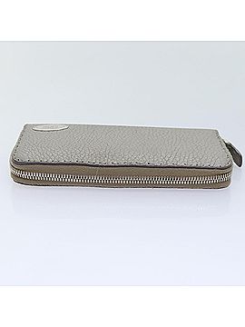 Fendi Selleria Silver Leather Wallet (view 2)
