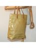 Louis Vuitton 100% Patent Leather Solid Tan Reade Beige Patent Leather Tote Bag One size - photo 9