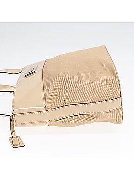 Céline Beige Canvas Tote Bag (view 2)