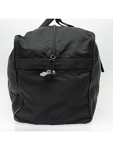 Prada Boston Black Synthetic Travel Bag (view 2)
