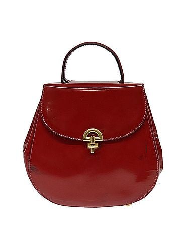 Céline Red Leather Backpack Bag (view 1)