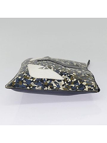 Fendi Monster Navy Ceramic Clutch Bag (view 2)