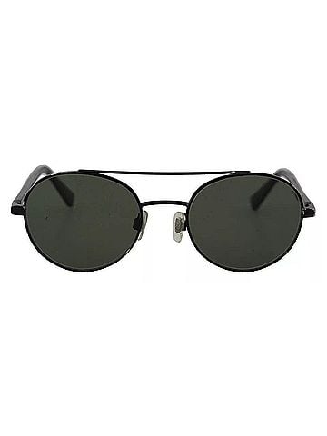 Dolce & Gabbana Basic Matte Black Steel Frame Green Lens DG2245 Women's Sunglasses (view 1)