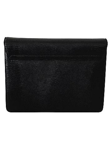 Dolce & Gabbana Basic Black Leather Gold Metal Mini Women Purse Bag Lucia Women's Wallet (view 2)
