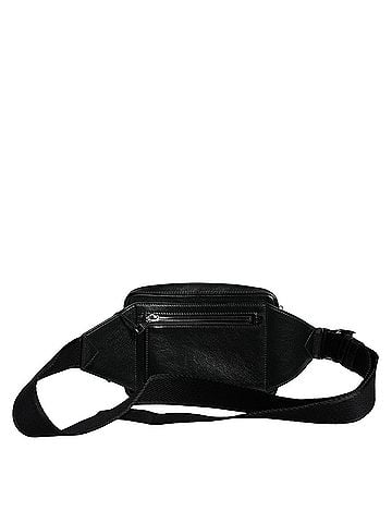 Dolce & Gabbana Basic Black Leather LED Logo Belt Waist Fanny Pack Women's Bag (view 2)