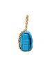 Bottega Veneta 100% Leather Blue Nappa Intrecciato Padded Chain Cassette Satchel One size - photo 3