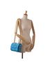 Bottega Veneta 100% Leather Blue Nappa Intrecciato Padded Chain Cassette Satchel One size - photo 2