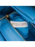 Bottega Veneta 100% Leather Blue Nappa Intrecciato Padded Chain Cassette Satchel One size - photo 8