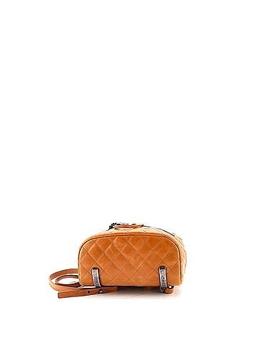 Chanel Mountain Backpack Quilted Glazed Calfskin Small (view 2)