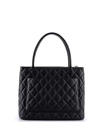 Chanel Medallion Tote Quilted Caviar (view 2)