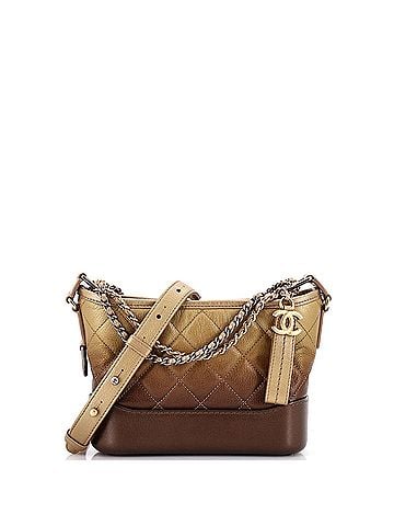 Chanel Gabrielle Hobo Quilted Ombre Calfskin Small (view 1)