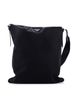 Prada 100% Nylon Black Triangle Logo Plaque Flat Messenger Tessuto Medium One size - photo 1
