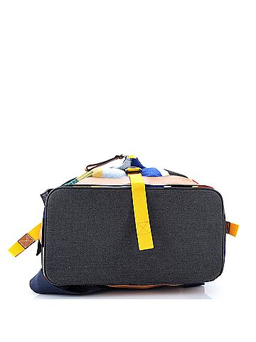 Loewe Eye/Loewe/Nature Convertible Tote Backpack Wool with Leather (view 2)