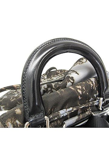 Prada Multicolour Canvas Backpack Bag (view 2)