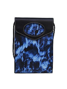 Burberry Blue Leather Shoulder Bag (view 1)