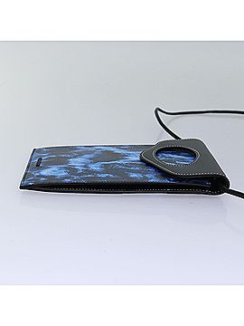 Burberry Blue Leather Shoulder Bag (view 2)