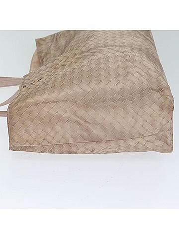 Bottega Veneta Intreccio Mirage Beige Synthetic Tote Bag (view 2)