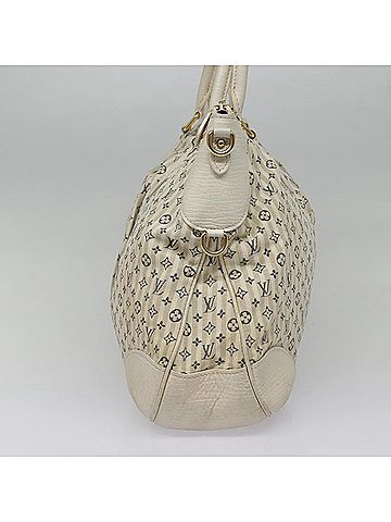 Louis Vuitton Croisette Blue Canvas Handbag (view 2)