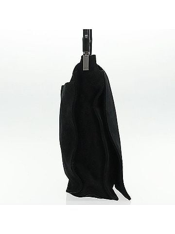 Gucci Bamboo Black Suede Shoulder Bag (view 2)