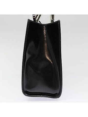 Salvatore Ferragamo Black Leather Handbag (view 2)