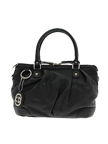 Gucci Sukey Black Leather Handbag (view 1)