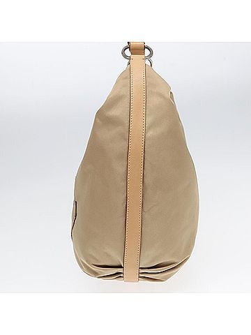 Prada Hobo Beige Synthetic Shoulder Bag (view 2)