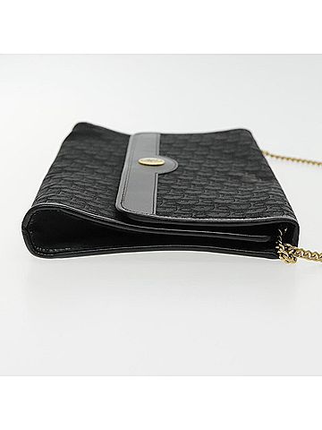 Dior Trotter Black Canvas Shoulder Bag (view 2)