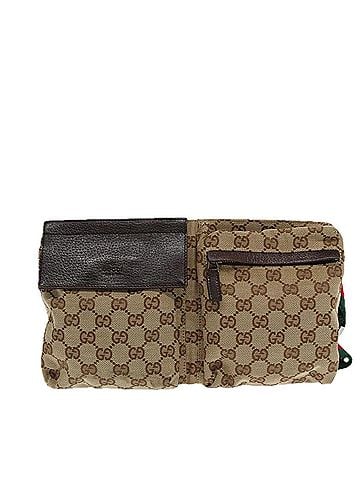 Gucci Ophidia Beige Canvas Clutch Bag (view 1)