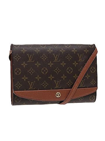 Louis Vuitton Bordeaux Brown Canvas Shoulder Bag (view 1)