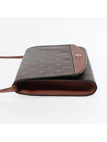 Louis Vuitton Bordeaux Brown Canvas Shoulder Bag (view 2)