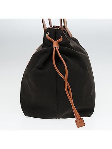 Gucci Khaki Canvas Tote Bag (view 2)