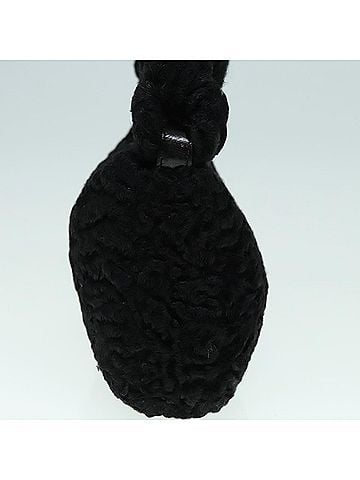 Fendi Black Wool Handbag (view 2)