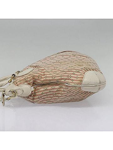 Louis Vuitton Croisette Pink Canvas Shoulder Bag (view 2)