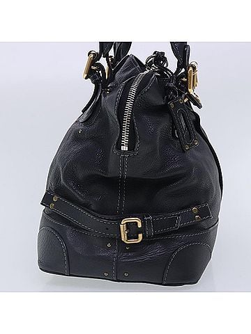 Chloé Paddington Black Leather Handbag (view 2)