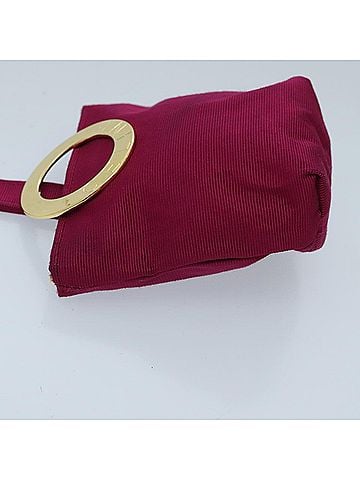 Céline Logo Du Cercle Pink Synthetic Clutch Bag (view 2)