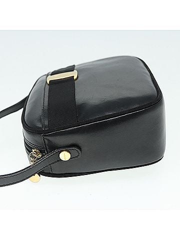Salvatore Ferragamo Vara Black Leather Shoulder Bag (view 2)