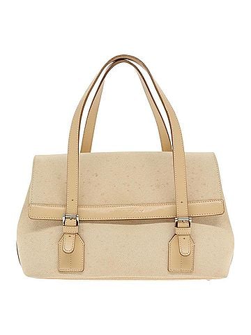 Burberry Nova Check Beige Canvas Handbag (view 1)