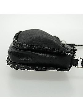 Dior Trotter Black Canvas Shoulder Bag (view 2)