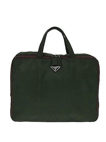 Prada Green Synthetic Travel Bag (view 1)
