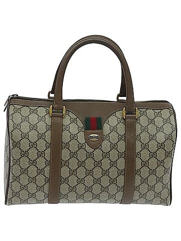 Gucci Ophidia Beige Canvas Travel Bag (view 1)