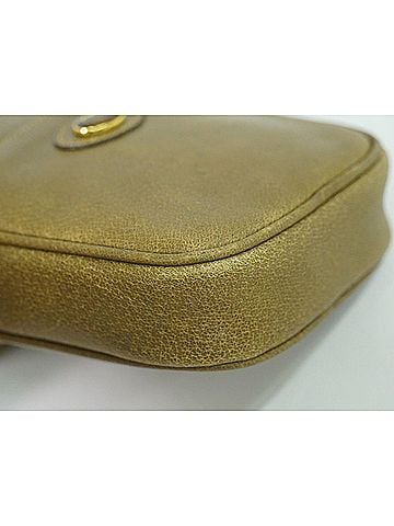 Gucci Beige Leather Shoulder Bag (view 2)