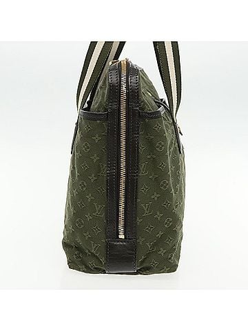 Louis Vuitton Mary Kate Khaki Canvas Shopper Bag (view 2)