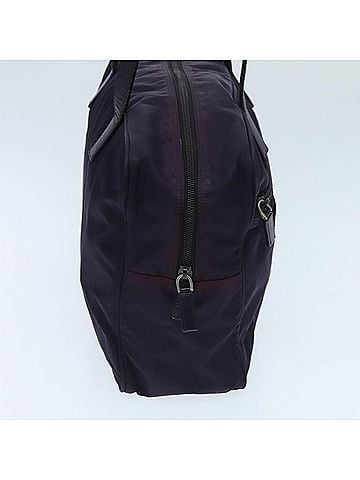 Prada Tessuto Blue Synthetic Shoulder Bag (view 2)