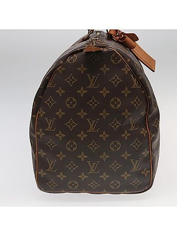 Louis Vuitton Keepall 50 Brown Canvas Travel Bag (view 2)