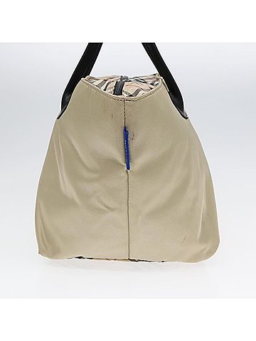 Burberry Nova Check Beige Canvas Tote Bag (view 2)