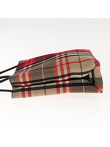 Burberry Nova Check Multicolour Canvas Tote Bag (view 2)