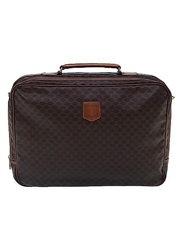 Céline Macadam Brown Canvas Travel Bag (view 1)