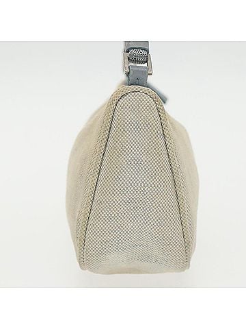 Prada Sports Beige Canvas Clutch Bag (view 2)