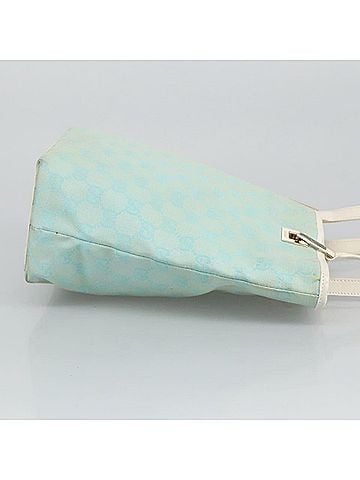Gucci Blue Canvas Tote Bag (view 2)