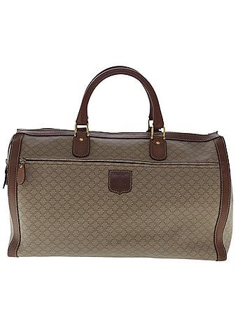 Céline Beige Canvas Travel Bag (view 1)